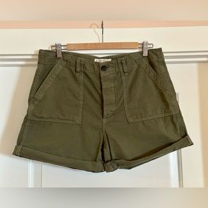 Lucky Brand shorts. Olive green. Size 30